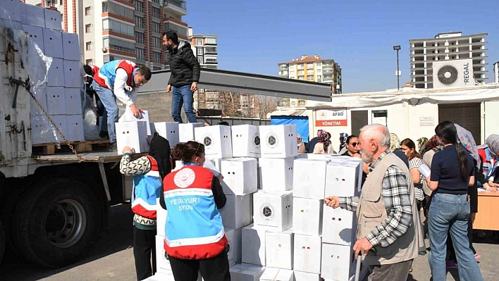 TOBB'dan Malatya'ya 27 Bin Gıda Paketi