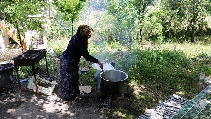 Dut pekmezi mesaisi başladı