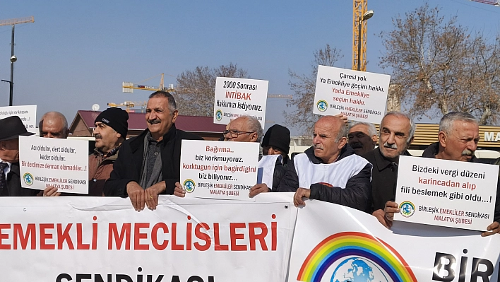 Malatya'da Emekliler Depremin Acısını Yaşıyor! 'Verilen Sözler Havada Kaldı'