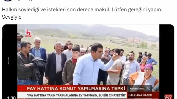 Malatya'da Fay Hattı Tepkisi: Görür ve Demirtaş Tartıştı!