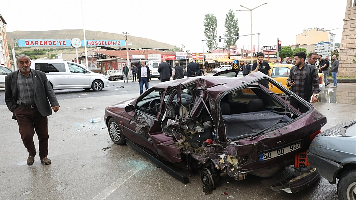 Malatya'da feci kaza 7 yaralı