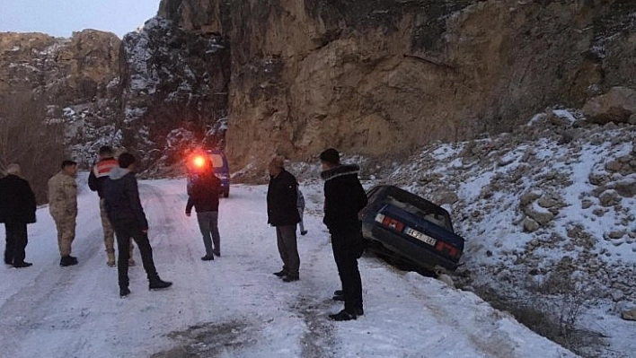 Buzlanma kazaya neden oldu