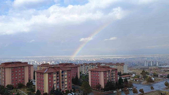 Malatya'da gökkuşağı şöleni