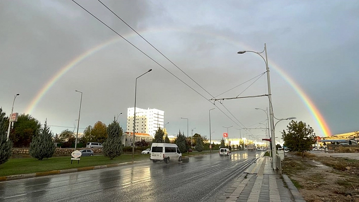 Malatya'da gökkuşağı