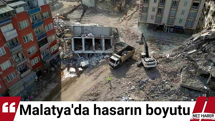 Malatya'da hasarın boyutu