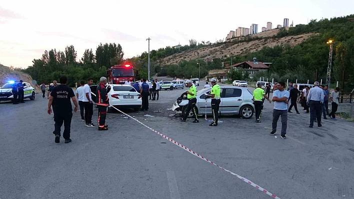 Malatya'da feci kaza: 11 yaralı