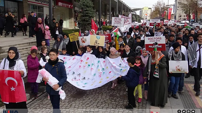 Malatya'da insanlık adına 'Sessiz Yürüyüş'