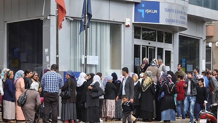 Malatya'da iş arayanların sayısı belli oldu!