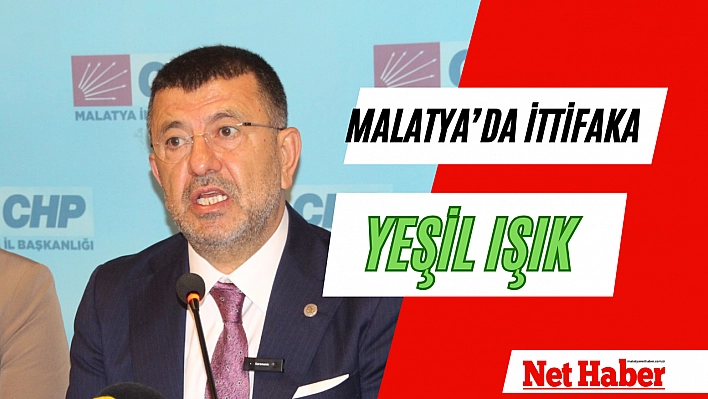 Malatya'da ittifaka yeşil ışık 