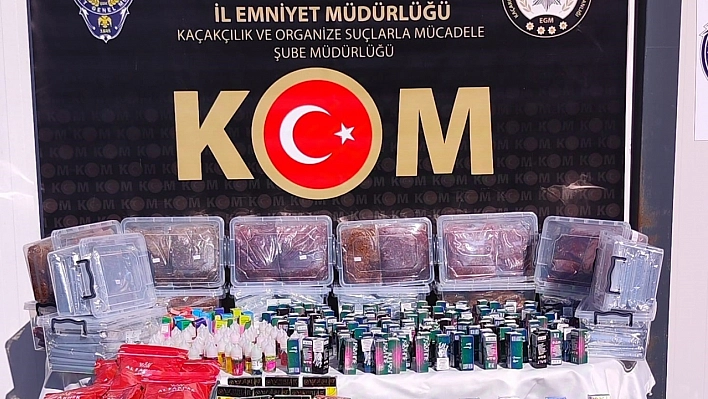 Malatya'da Gümrük Kaçağı Ürünlere Büyük Darbe!