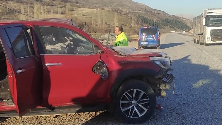 Malatya'nın Doğanşehir ilçesinde kaza! 6 yaralı