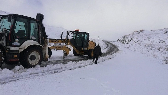 Malatya'da kar mesaisi