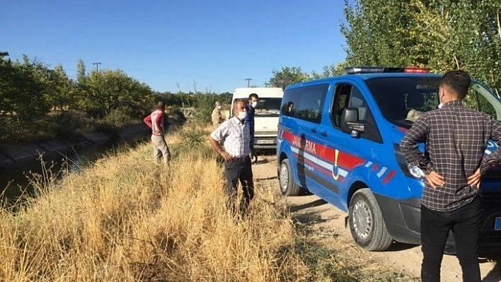 Sulama kanalında ölü bulundu