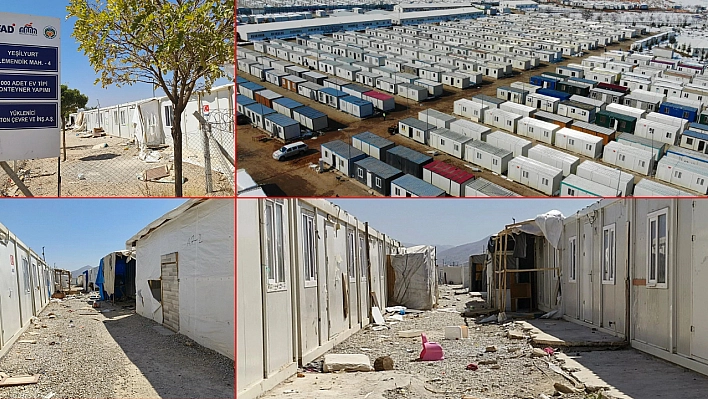 Malatya'da konteyner kentlerin ne zaman kaldırılacağı belli oldu!!!