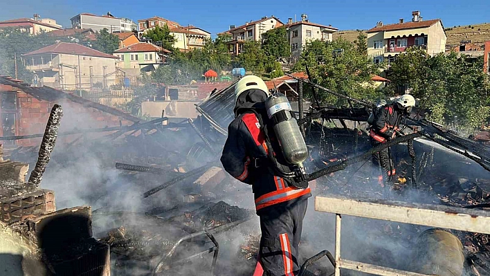 Malatya'da korkutan yangın