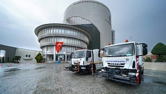 Malatya'da korona virüse araç takviyesi