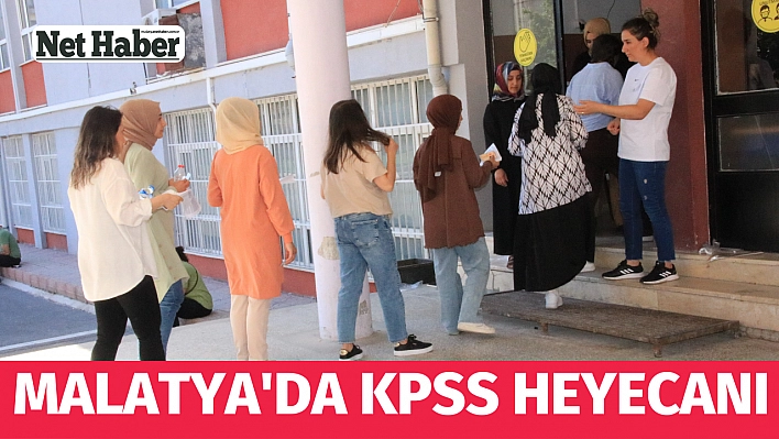 Malatya'da KPSS heyecanı