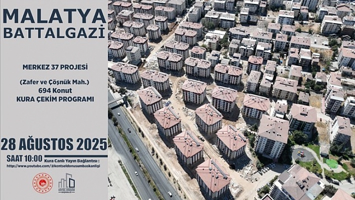Malatya'da kura çekimi başladı: Zafer ve Çöşnük Mahallesi'nin kura çekimini canlı izle…