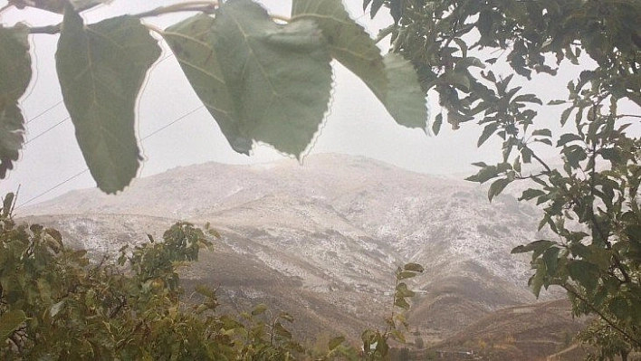 Malatya'ya mevsimin ilk karı