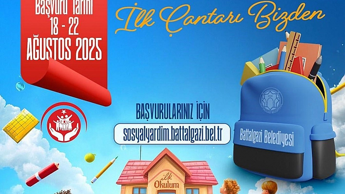 Malatya'da Öğrencilere Kırtasiye Desteği: Başvurular başladı
