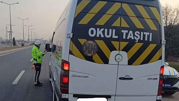 Malatya'da okul çevreleri mercek altında