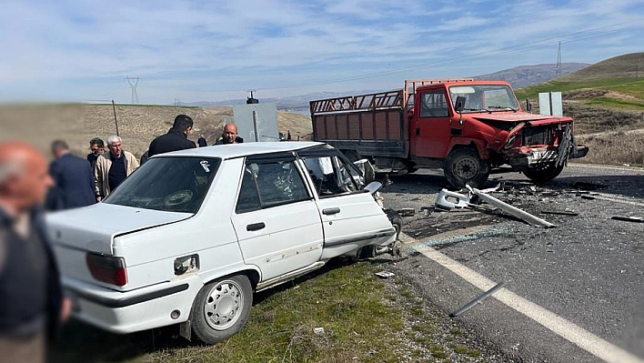 Malatya'da feci kaza: 1 Ölü