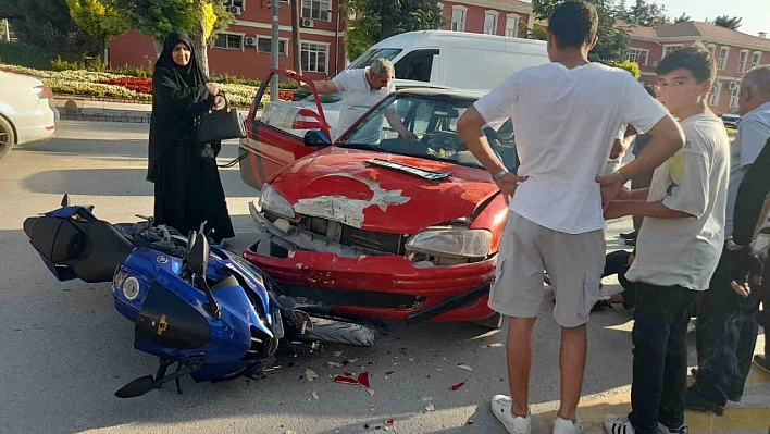 Malatya'da Kaza Üstüne Kaza: 1 Yaralı