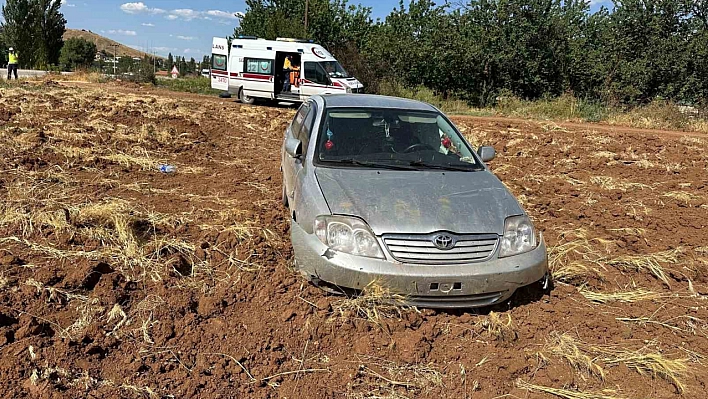 Doğanşehir'de trafik kazası: 3 yaralı