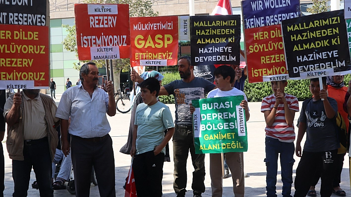 Malatya'da Rezerv Alan İsyanı: Çevre, Şehircilik Bilgilendirmek Yerine Vatandaşı Mı Kovdu! 