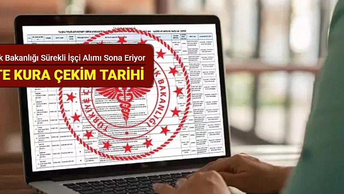 Malatya'da Sağlık Bakanlığı alımı başladı: Başvuru için son saatler…