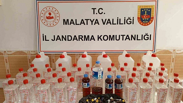 Malatya'da 72 Litre Etil Alkol Ele Geçirildi