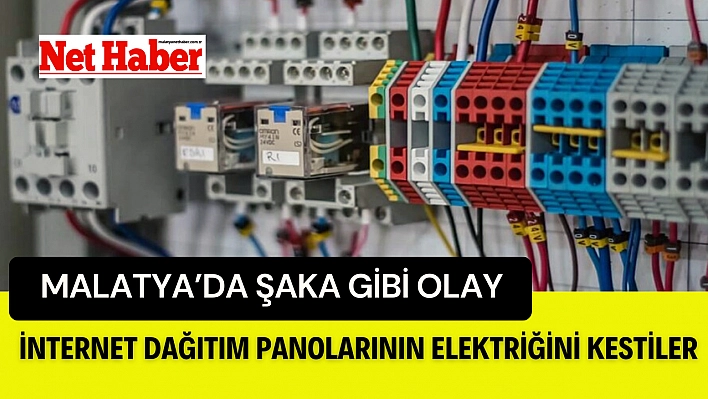 Malatya'da şaka gibi olay!