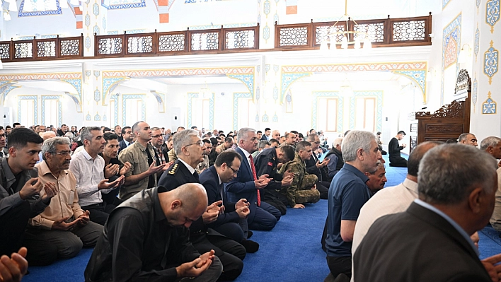 Malatya'da şehitler için mevlit okutuldu