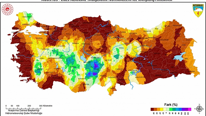 Malatya'da son 15 yılın en kurak Ağustos'u! Yağışlar dibe vurdu….