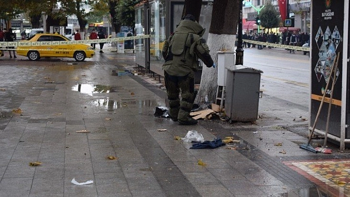 Malatya'da şüpheli paket paniği