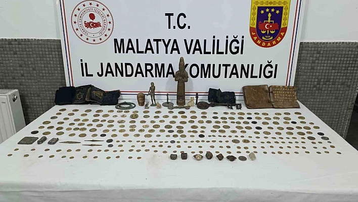 Malatya'da tarihi eser kaçakçılığı