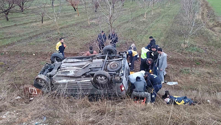 Malatya'da Feci Kaza: 8 yaralı