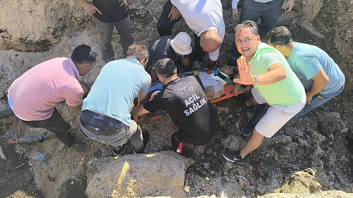 Malatya'da Toprak Kayması Meydana Geldi. 1 Yaralı