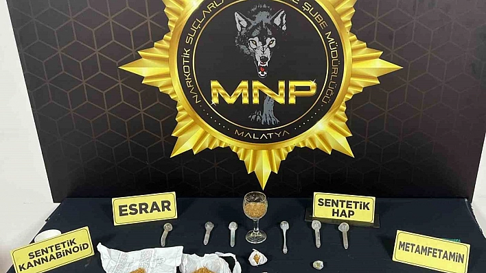 Malatya'da beş farklı adrese nokta operasyon!