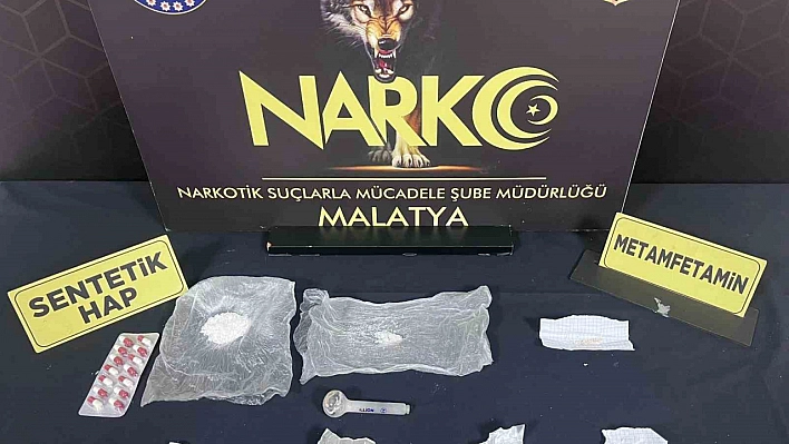 Malatya'da uyuşturucu satıcılarına nokta operasyon