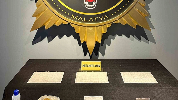 Malatya'da uyuşturucu operasyonu