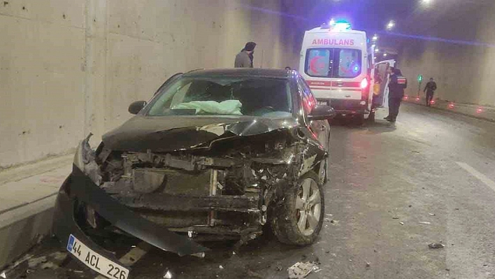 Trafik kazasında 1 yaralı