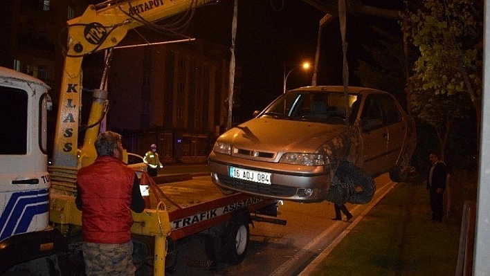 Malatya'da Trafik Kazası: 1 yaralı