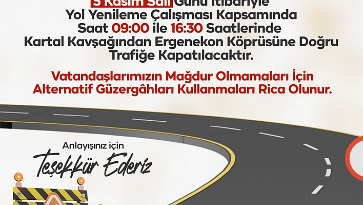 Malatya'da Trafik Uyarısı: İki Köprü Kapanıyor!