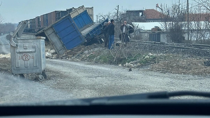 Malatya'da tren kazası