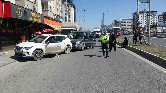 Malatya'da zincirleme kaza: 1 yaralı