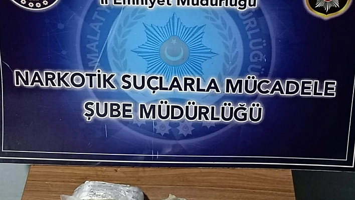 Malatya'da uyuşturucu operasyonu