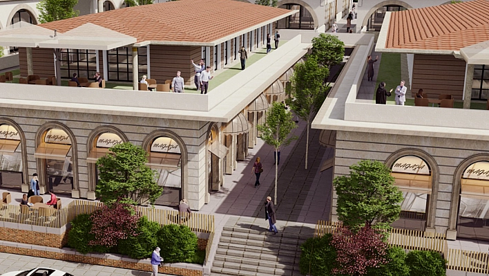Malatya'da Yeni Çarşı hızla yükseliyor | 251 İşyeri ve 400 araçlık kapalı otopark,  2 Bin fore kazık üzerine inşa ediliyor...