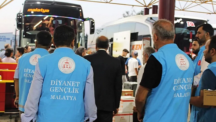 Malatya'da yolculara Mevlid-i Nebi ikramı