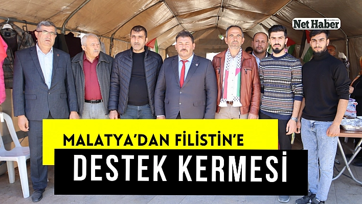 Malatya'dan Filistin'e destek kermesi 